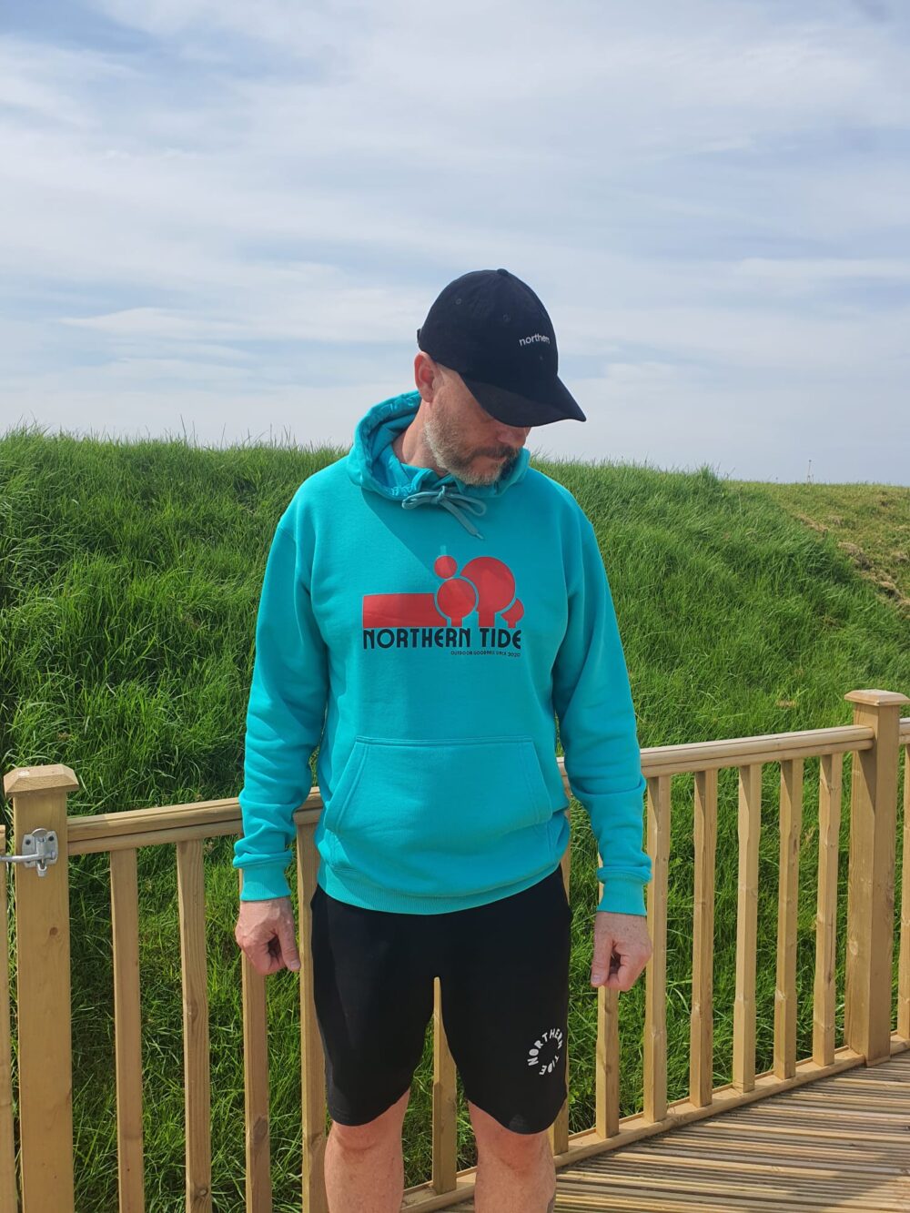 Outdoor Hoody - Aqua - Image 3