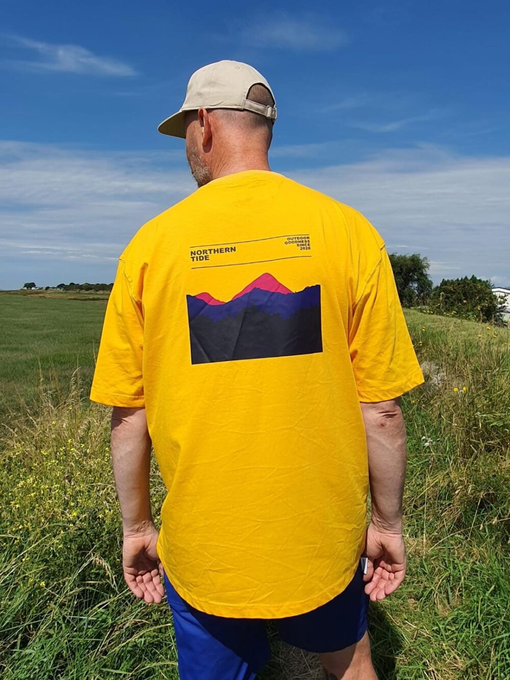 Trails T-shirt - Golden Yellow - Image 2