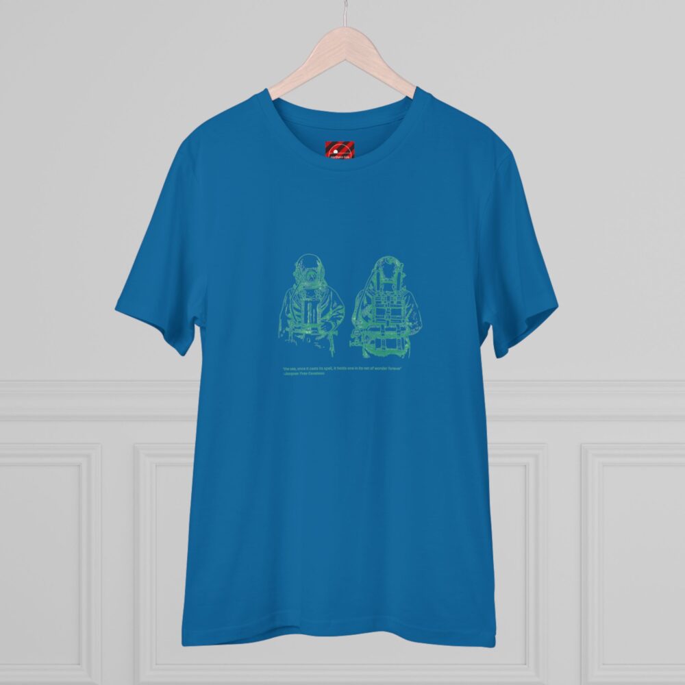 Jacques diving t-shirt - Blue - Image 4